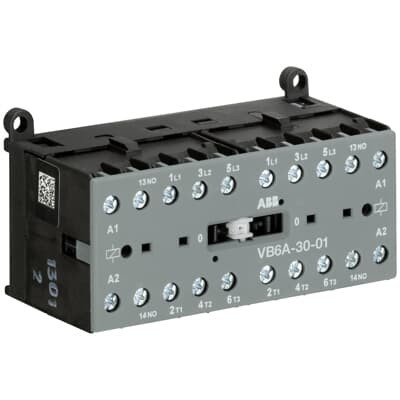 Реверсивный мини-контактор VB6A-30-01-80 ABB GJL1211911R8010