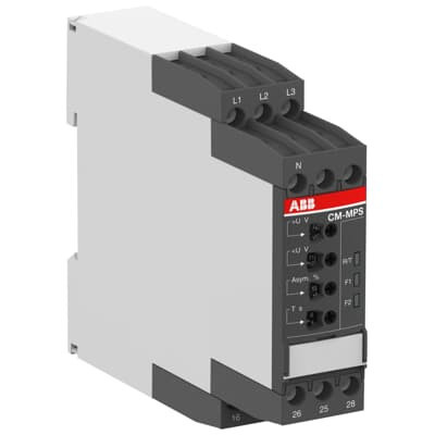 Реле контроля напряжения CM-MPS.21S с контролем нуля ABB 1SVR730885R3300 