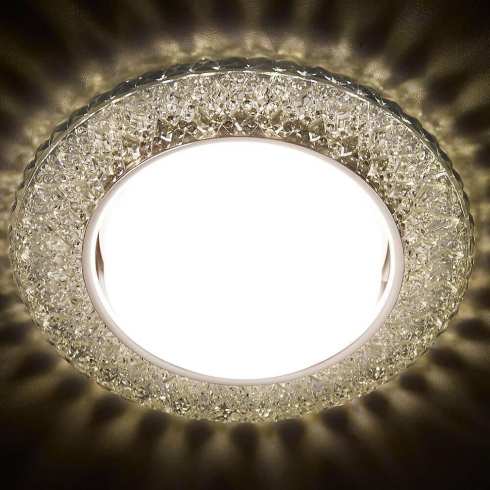 Встраиваемый светодиодный светильник Ambrella Light GX53 LED G298 CL/CLD