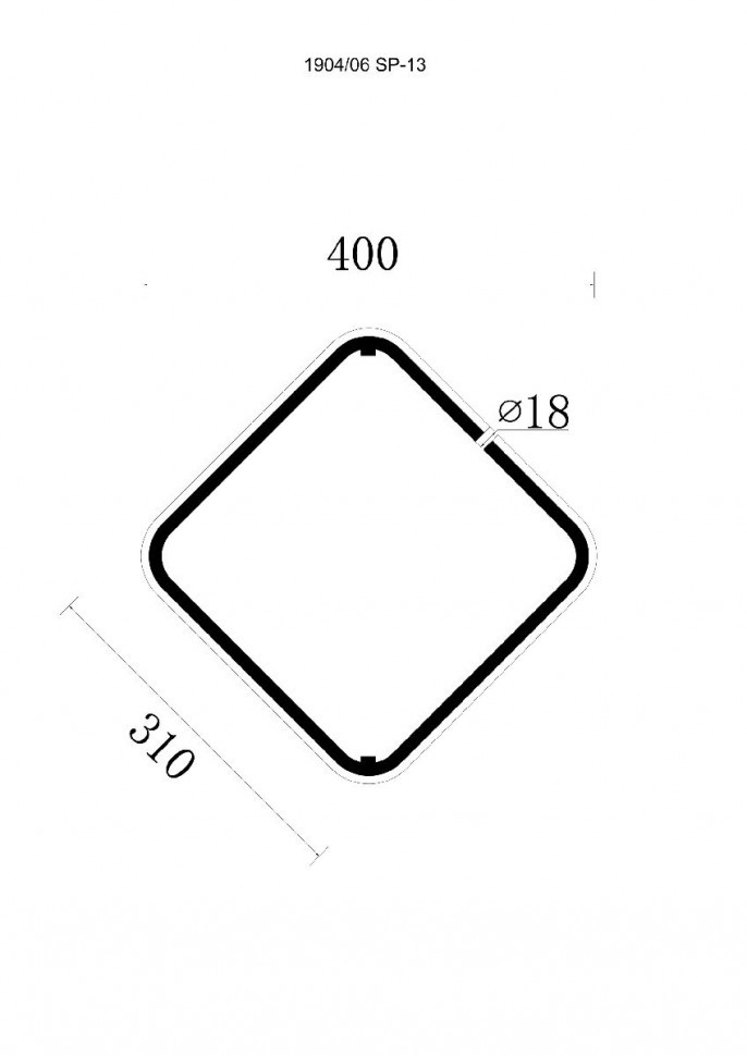 Модульный светодиодный светильник Divinare Formica 1904/06 SP-13