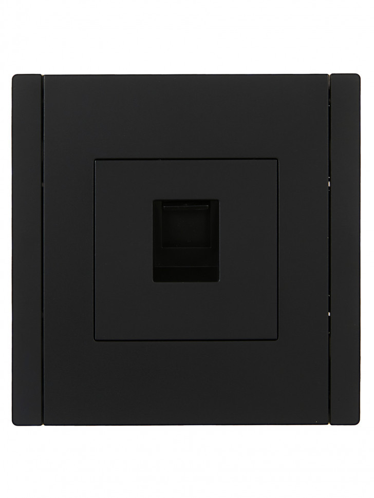 FORTE&PIANO Розетка компьютерная RJ45 кат.6 FP131 черный IEK