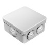 Коробка распределительная 80х80х40 IP55 Промрукав для открытой установки безгалогенная HF 40-0210
