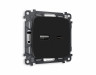 Комплект механизма розетки OMEGA MO811010 Черный матовый 2USB A+C 20W быстрая зарядка QUANT