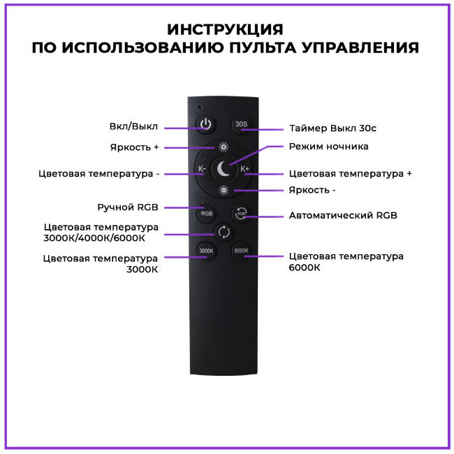 Потолочный светильник Seven Fires Лайош 45439.50.72.77RGB