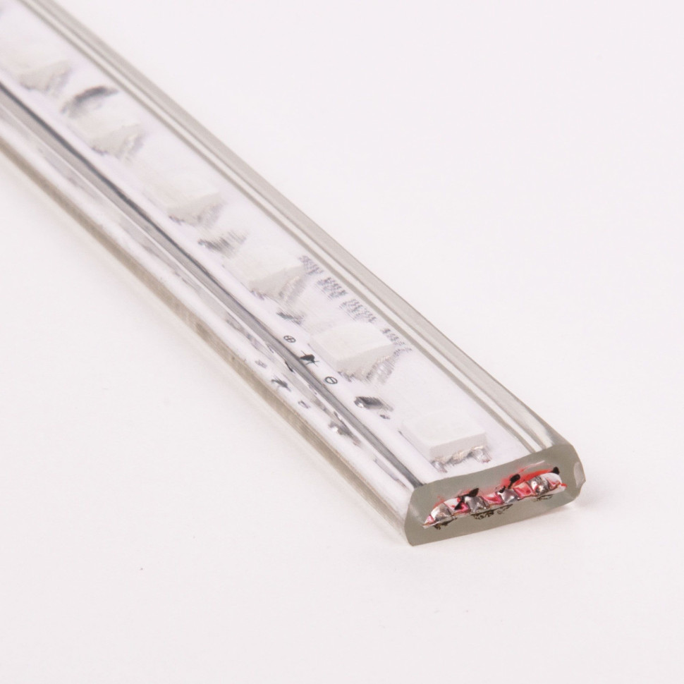 Светодиодная лента 220 В 11 Вт/м 60 Led/м 5050 IP65, RGB, 50 м Лента светодиодная 220V 11W 60Led 5050 IP65 мульти, 50 м