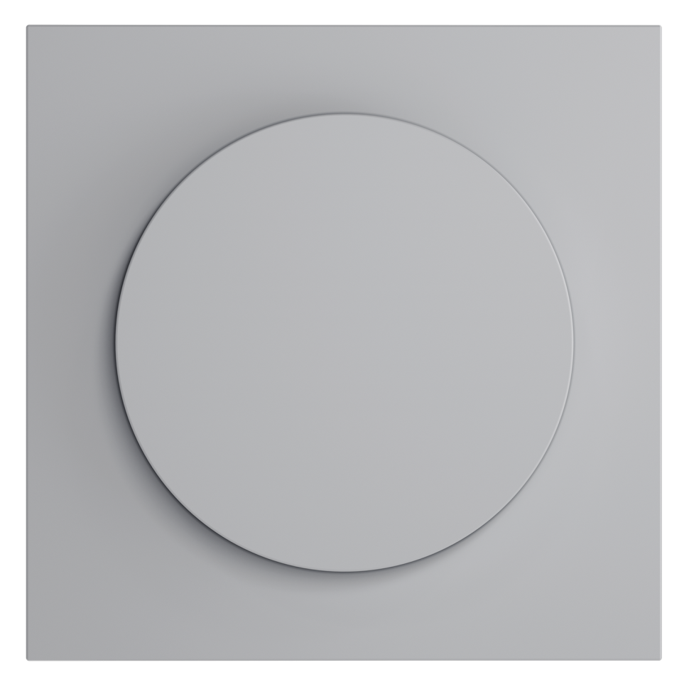 Накладка для светорегулятора поворотно-нажимного, S70 (серый)