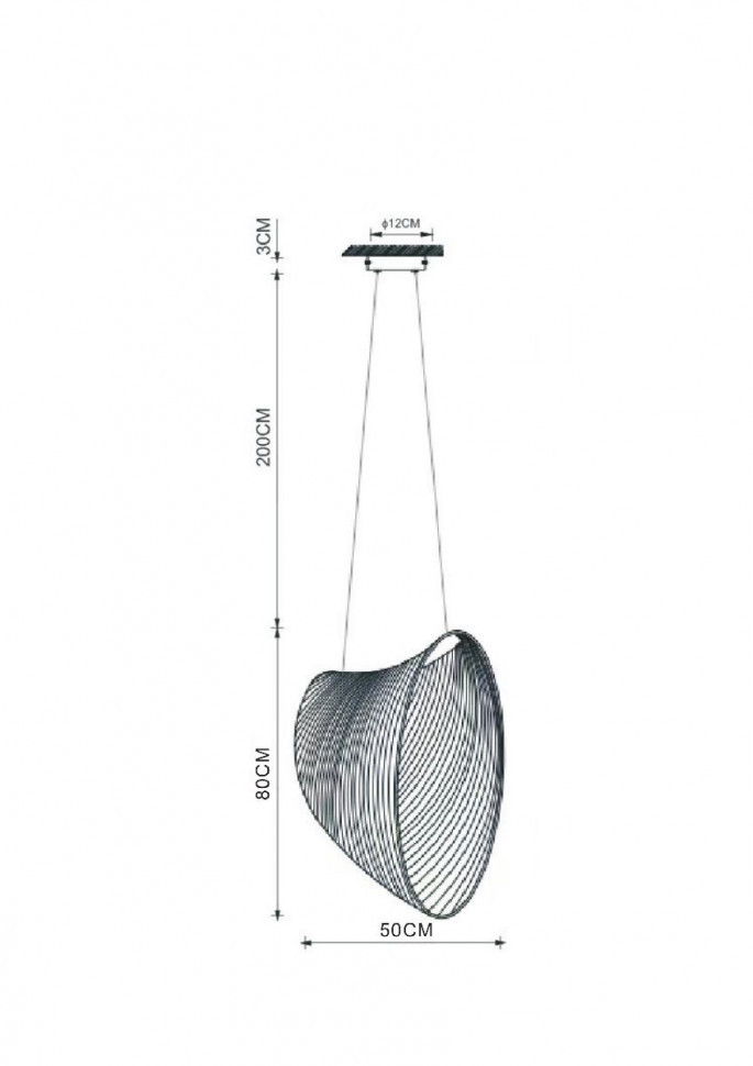 Подвесной светильник Divinare Carved 1140/06 SP-16