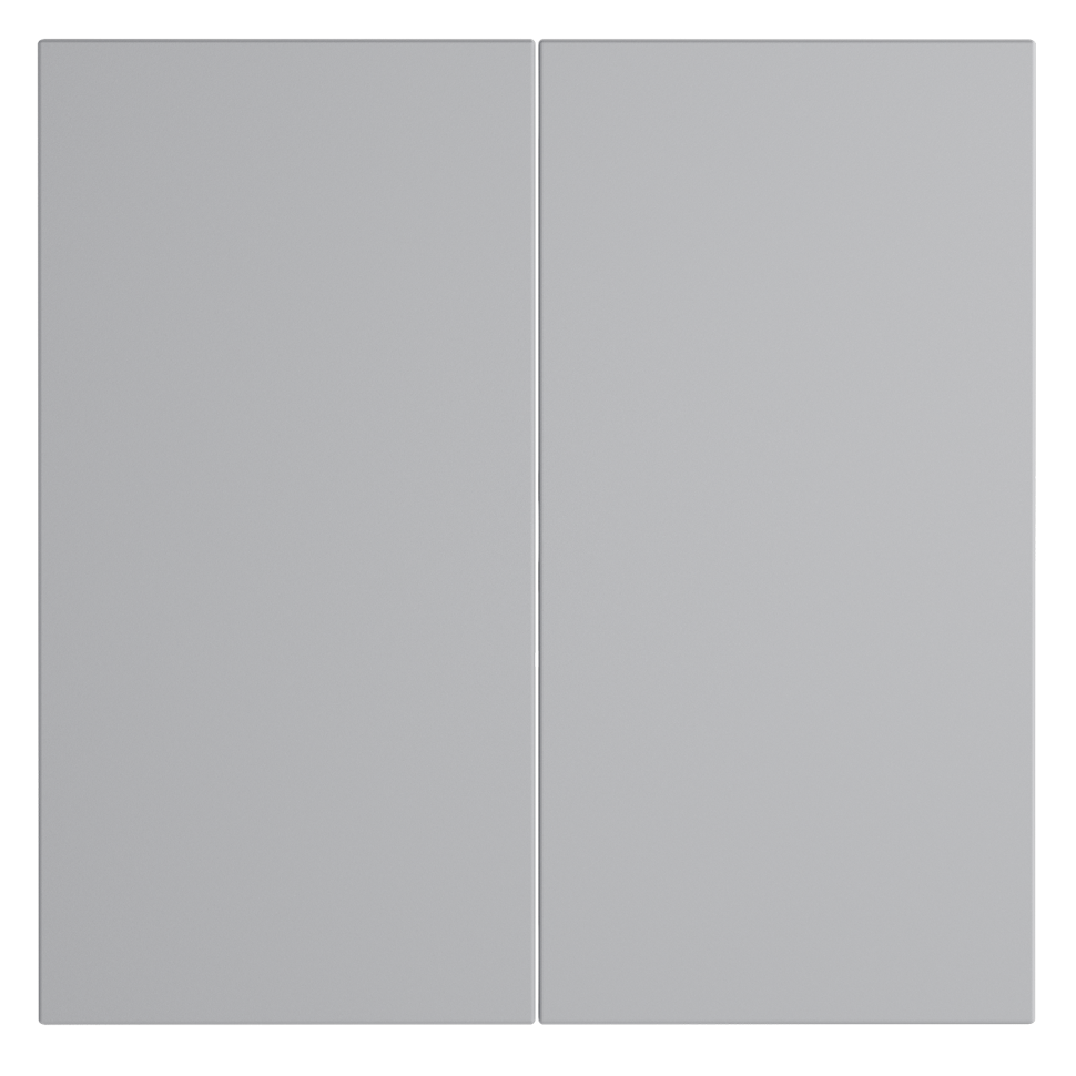 Клавиши для выключателя/переключателя двухклавишного, S70 (серый)