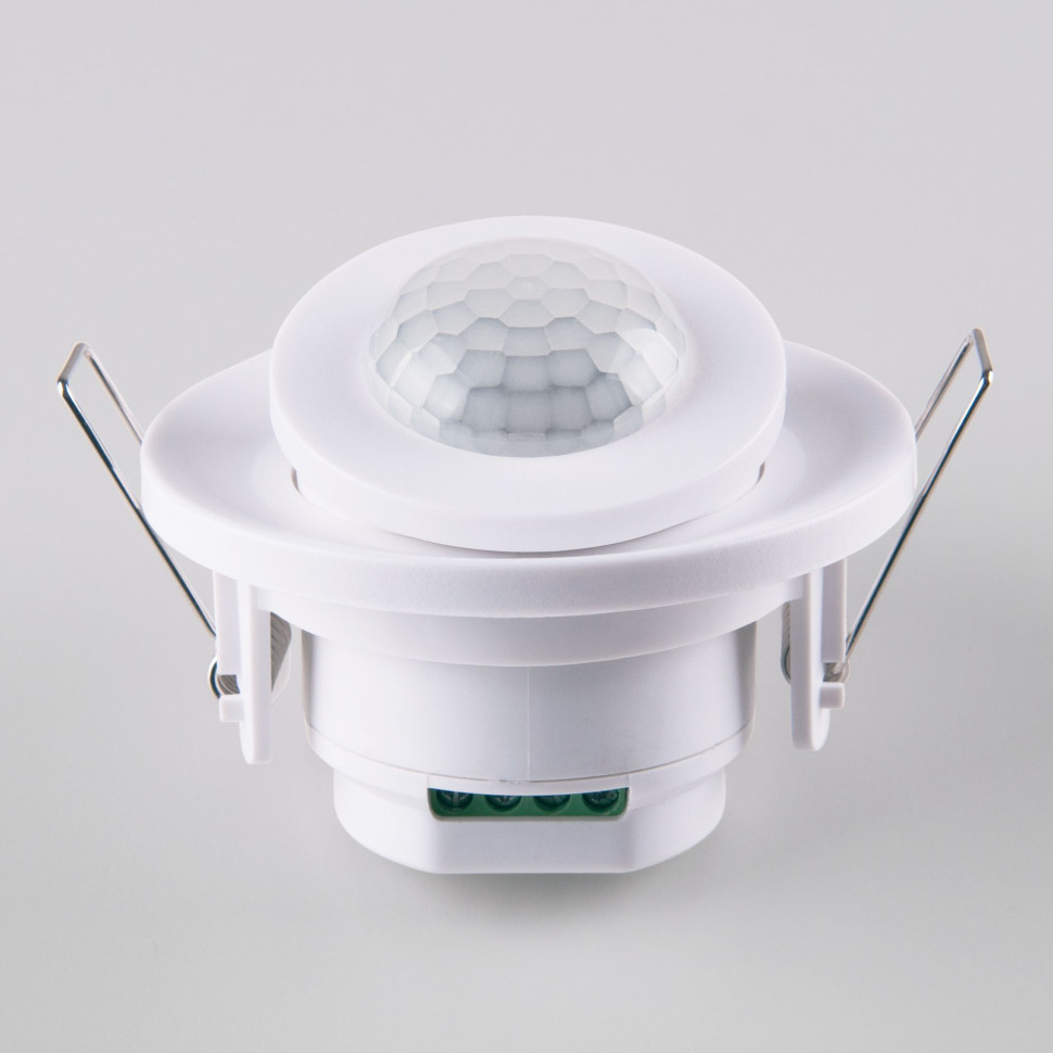 Инфракрасный датчик движения 8м 1200W 360° IP20 SNS-M-12 белый