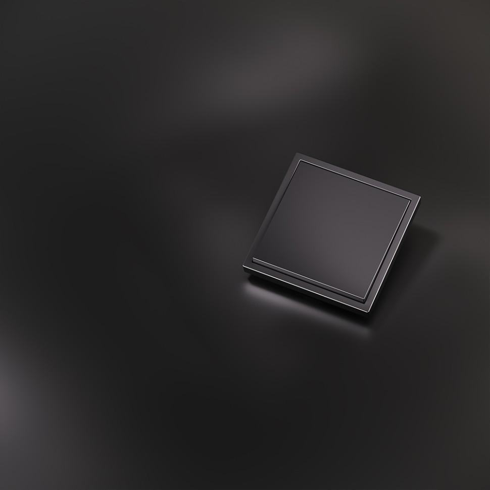 Клавиша для выключателя/переключателя одноклавишного, S70 Metal (антрацит)