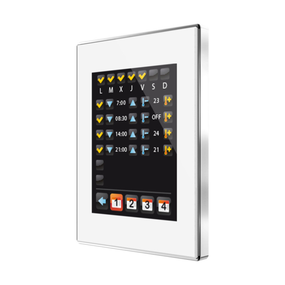 <h1>Панель сенсорная KNX Zennio Z41 Pro с экраном 4.1 дюймов и IP-портом</h1> <h2>Описание панели Zennio Z41 Pro</h2> <h3>Технические характеристики</h3> <h3>Особенности и функции</h3> <h3>Установка и совместимость</h3>
