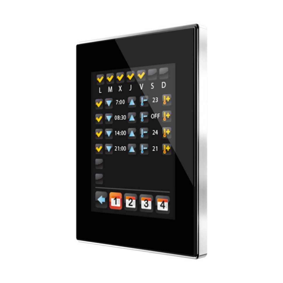 <h1>Панель сенсорная KNX Zennio Z41 Pro с экраном 4.1 дюймов и IP-портом</h1> <h2>Описание панели Zennio Z41 Pro</h2> <h3>Технические характеристики</h3> <h3>Особенности и функции</h3> <h3>Установка и совместимость</h3>