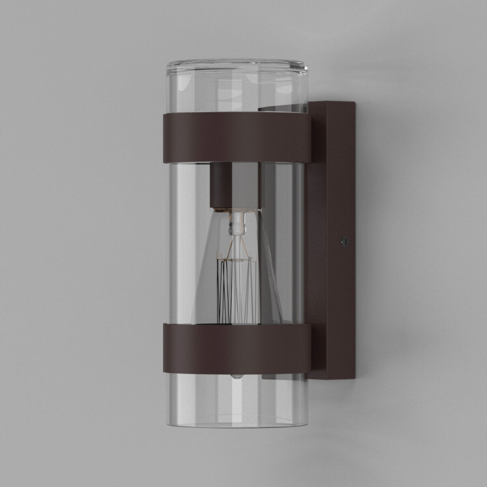 Уличный настенный светильник Falcon 35167/D темно-коричневый