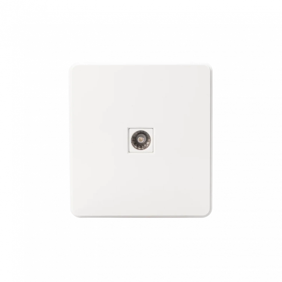 KRANZ Розетка ROUND TV с/у перламутр KR-78-0723-1