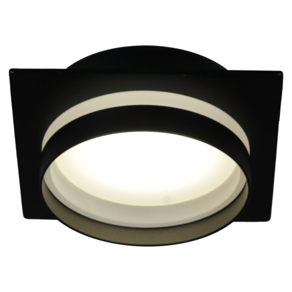 Встраиваемый светильник Reluce 53025-9.0-001LD GX53 BK