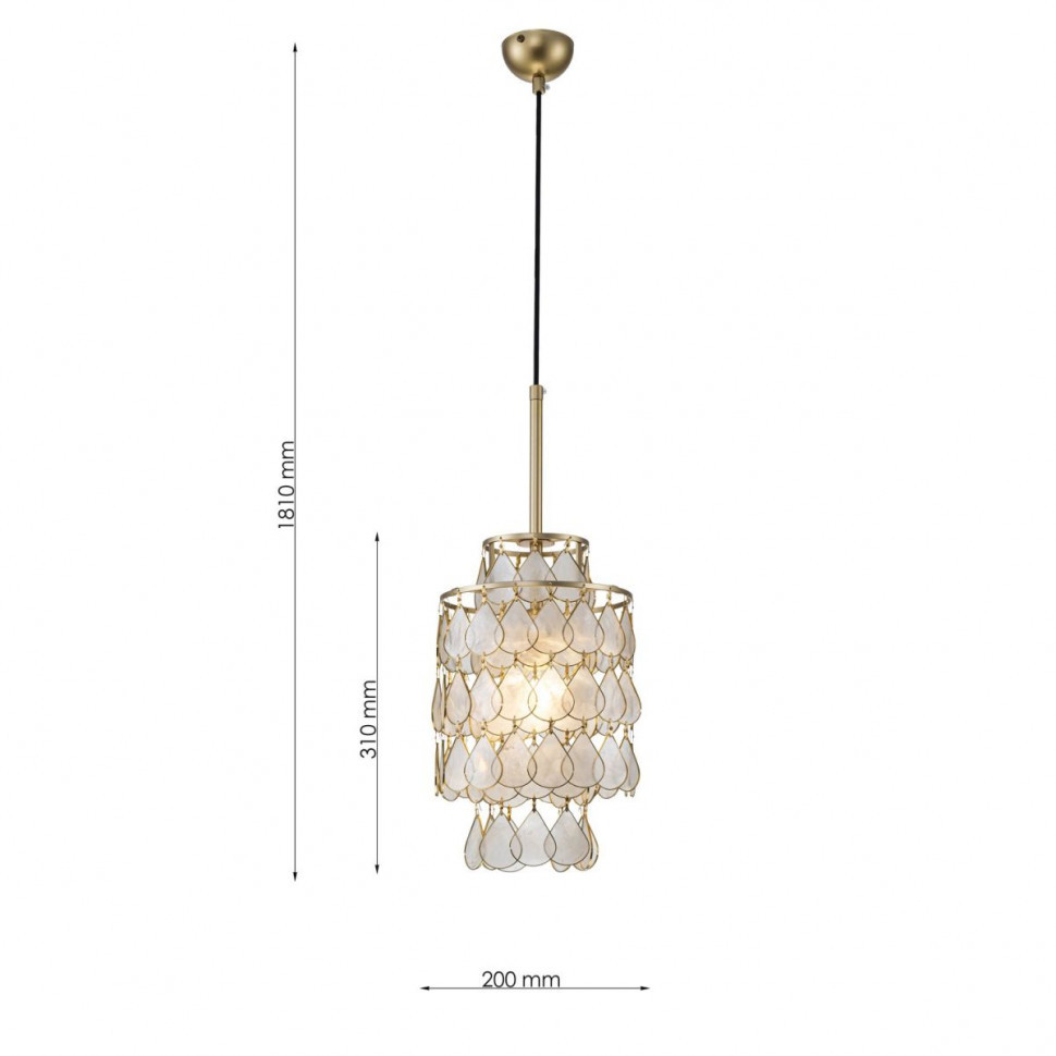 Подвесной светильник Favourite Mollitia 4763-1P