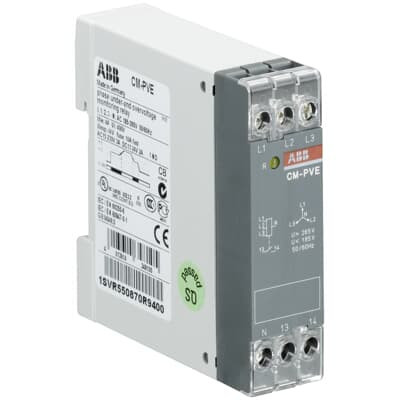 Реле контроля напряжения ABB CM-PVE 1SVR550870R9400