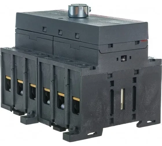 Рубильник реверсивный ABB OT63F3C 63А 3P на DIN-рейку или монтажную плату (без ручки) 1SCA105338R1001