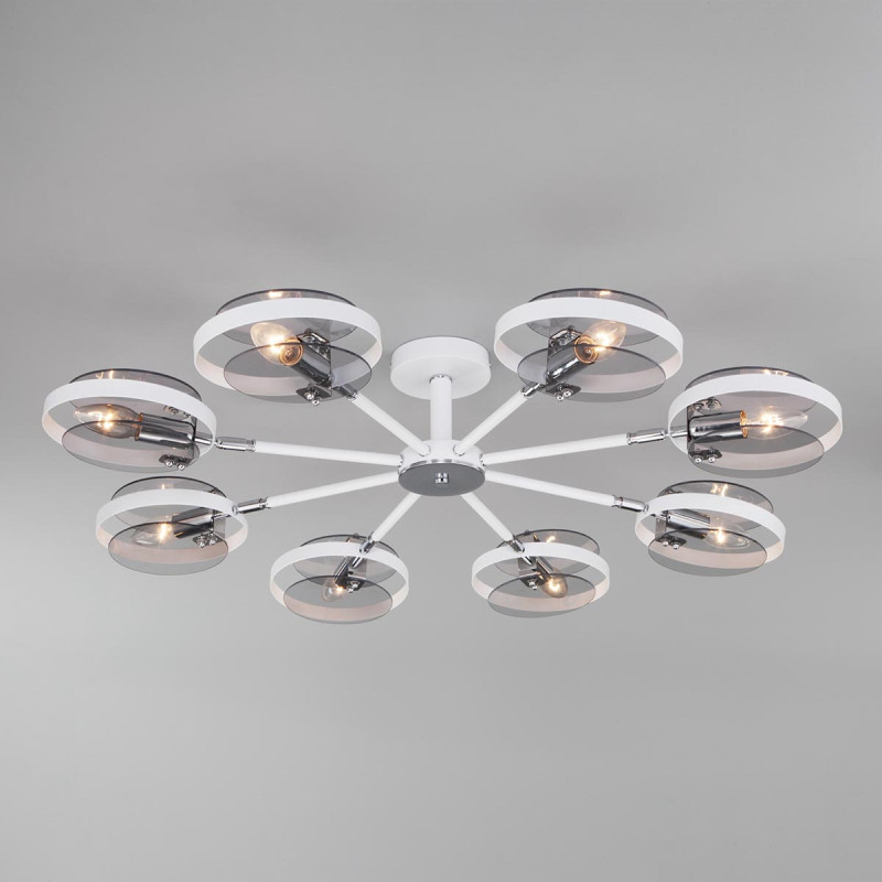 Потолочный светильник Eurosvet Gallo 70121/8 белый Smart a052339