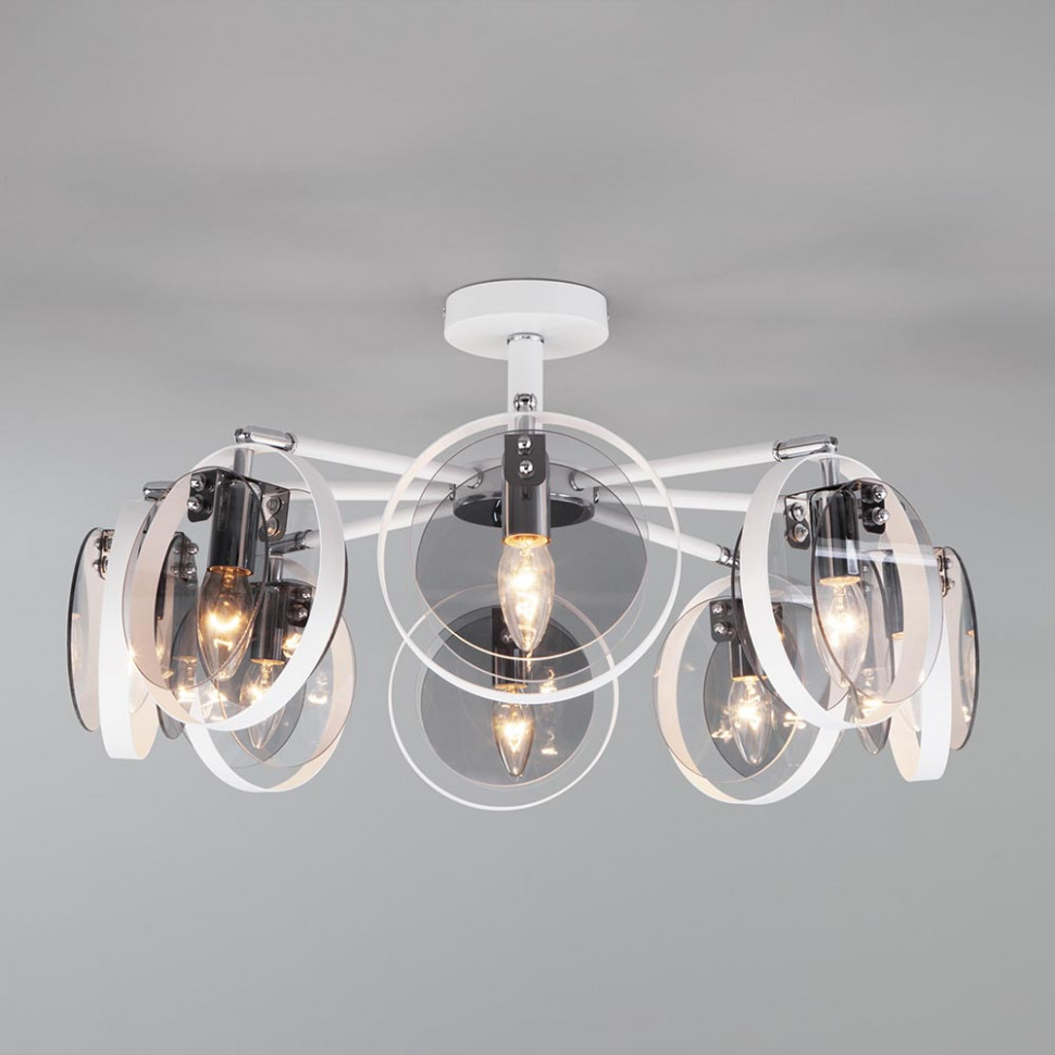 Потолочный светильник Eurosvet Gallo 70121/8 белый Smart a052339