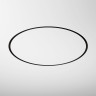 Slim Magnetic Встраиваемый радиусный шинопровод черный ⌀ 1200мм 85159/00