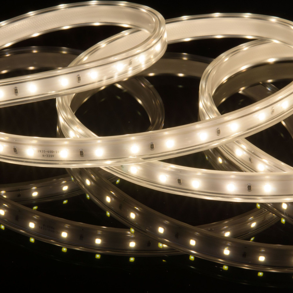 Светодиодная лента  220 В 14,4 Вт/м 120 Led/м 2835 IP65, дневной белый 4200K, 50 м Лента светодиодная 220V 14,4W 120Led 2835 IP65 дневной белый, 50 м