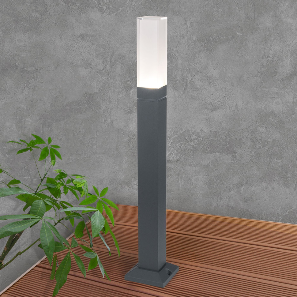 Ландшафтный светодиодный светильник чёрный IP54 1537 TECHNO LED