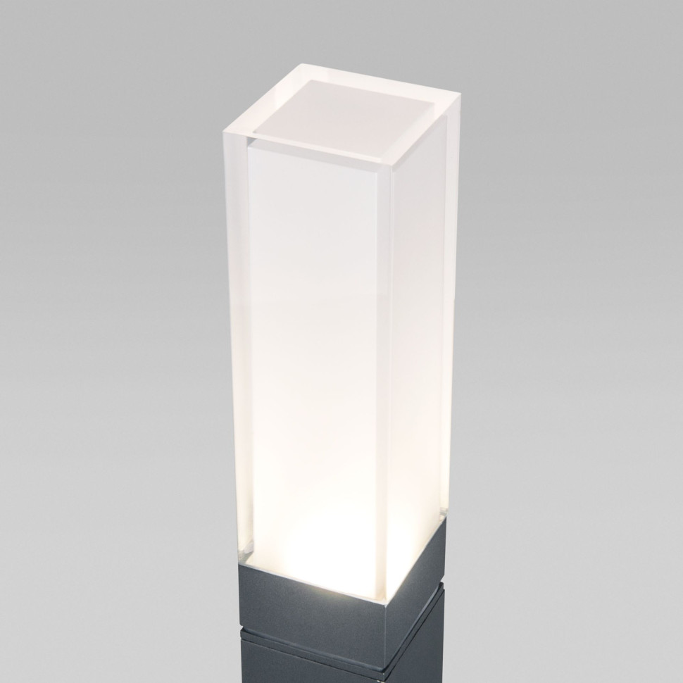 Ландшафтный светодиодный светильник чёрный IP54 1537 TECHNO LED