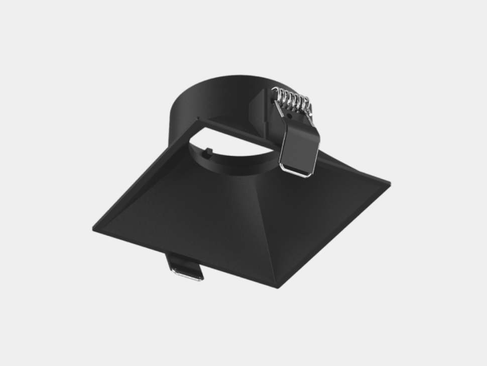  SWG PRO Корпус светильника потолочный встраиваемый, COMBO-34-BL, Черный, IP20, COMBO-34-BL