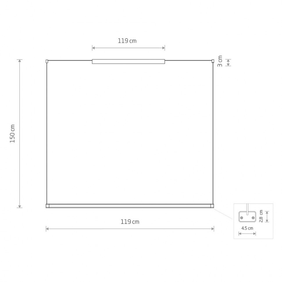 Подвесной светильник Nowodvorski Cl H Led Pro White 10523