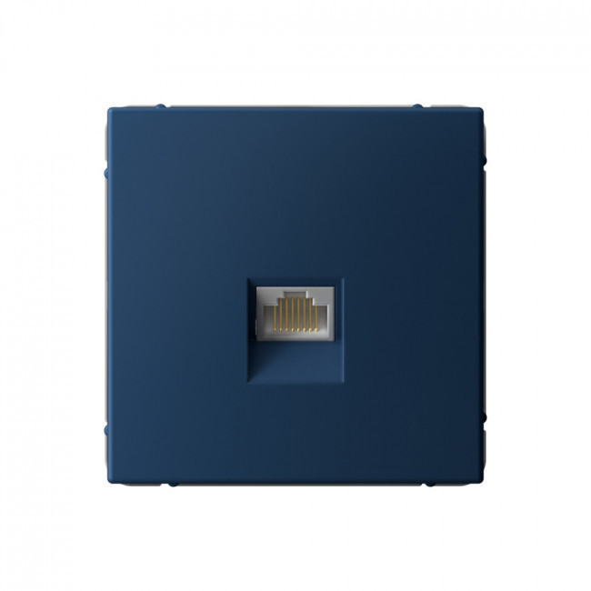 Розетка Schneider Electric Art Gallery RJ-45 кат. 6a, Аквамарин GAL001186