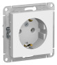 Розетка силовая Systeme Electric Atlas Design Лотос ATN001343