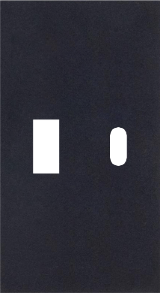 Usb+type c наклодкой 2--ух модульная цвет-черный матовый MEITON AG12C 