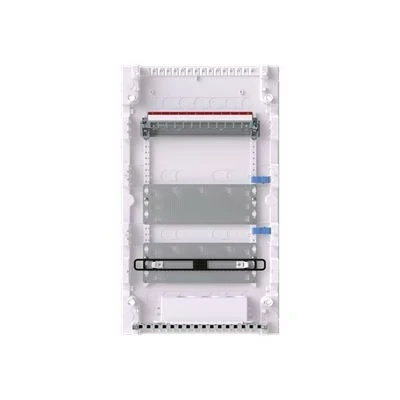 AK636M Шкаф мультимедийный накладной ABB на 36 модулей 3 ряда IP00 без двери 2CPX031811R9999