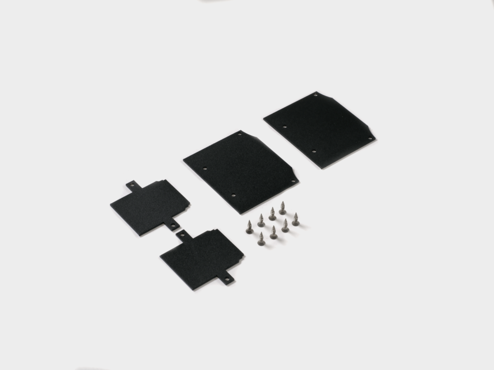  SWG PRO Заглушки для встраиваемого трека в натяжной потолок, черные, 2 шт/компл, ECS-SY-CL-2