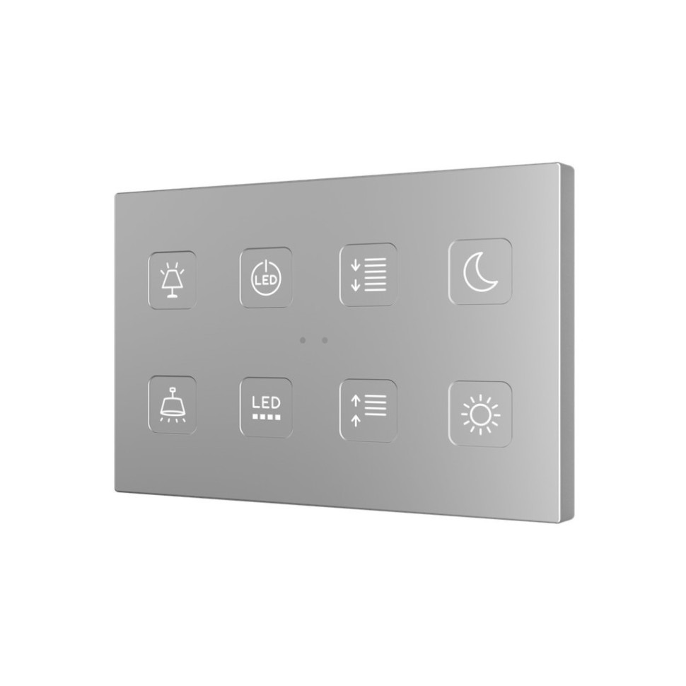 Выключатель сенсорный KNX, с подсветкой клавиш Tecla XL X4/X6/X8/X10 Zennio