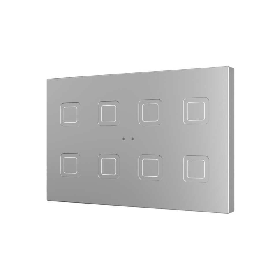 Выключатель сенсорный KNX, с подсветкой клавиш Tecla XL X4/X6/X8/X10 Zennio