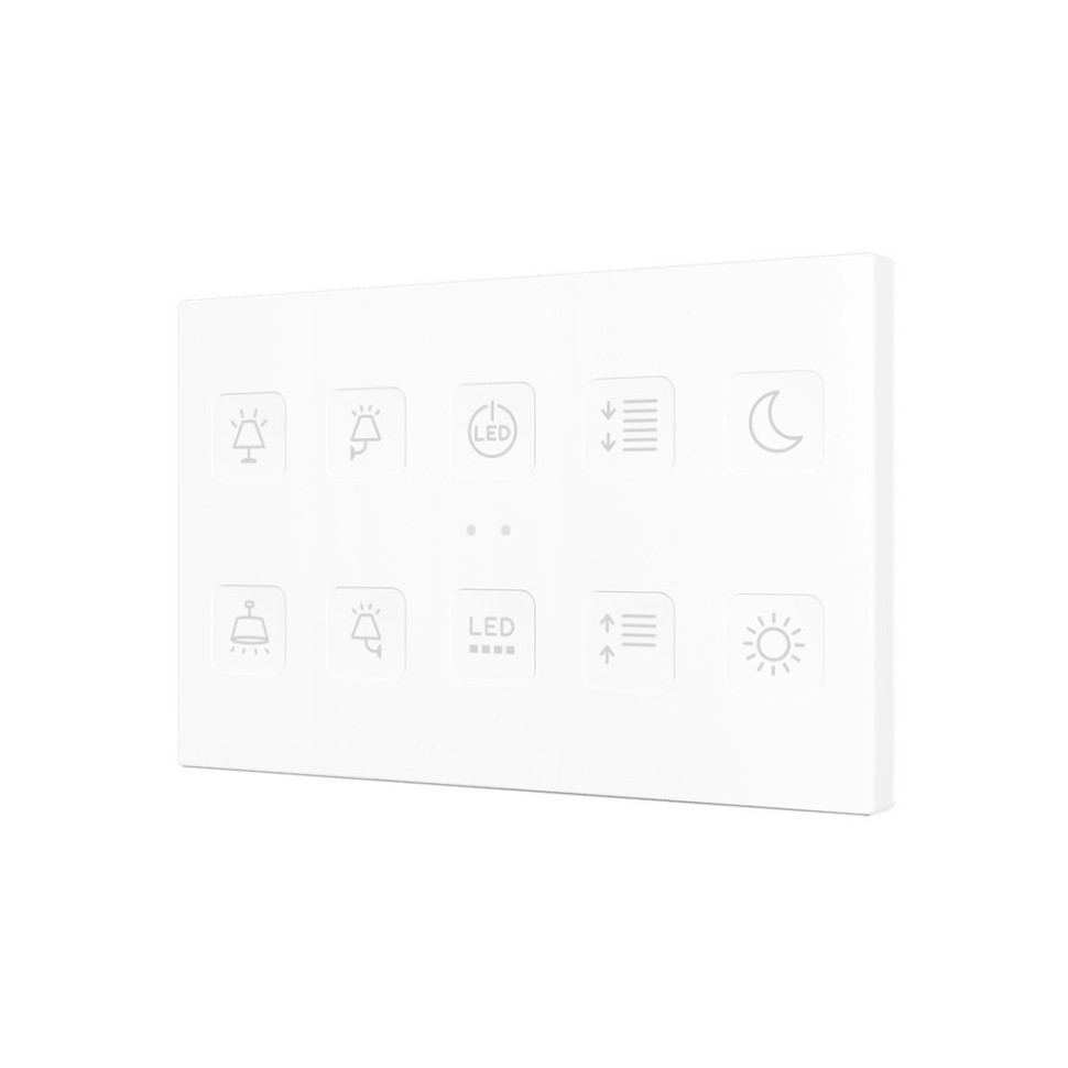 Выключатель сенсорный KNX, с подсветкой клавиш Tecla XL X4/X6/X8/X10 Zennio