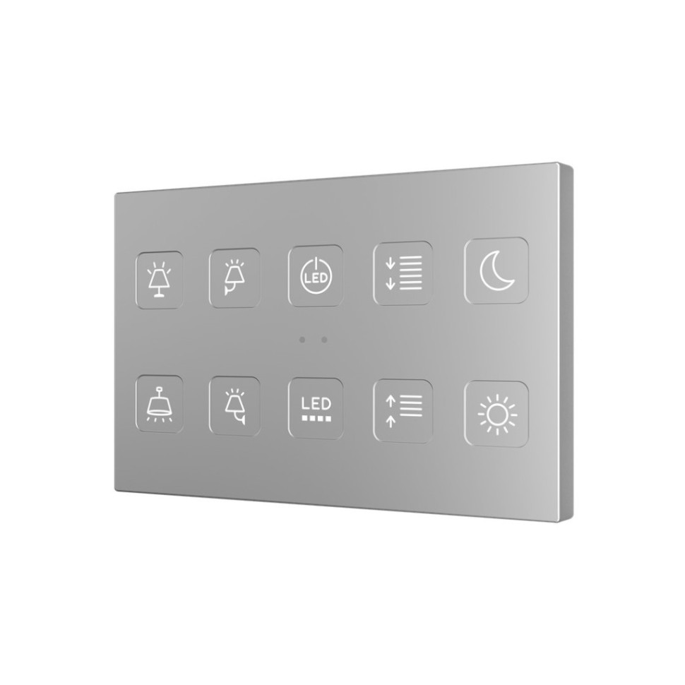 Выключатель сенсорный KNX, с подсветкой клавиш Tecla XL X4/X6/X8/X10 Zennio