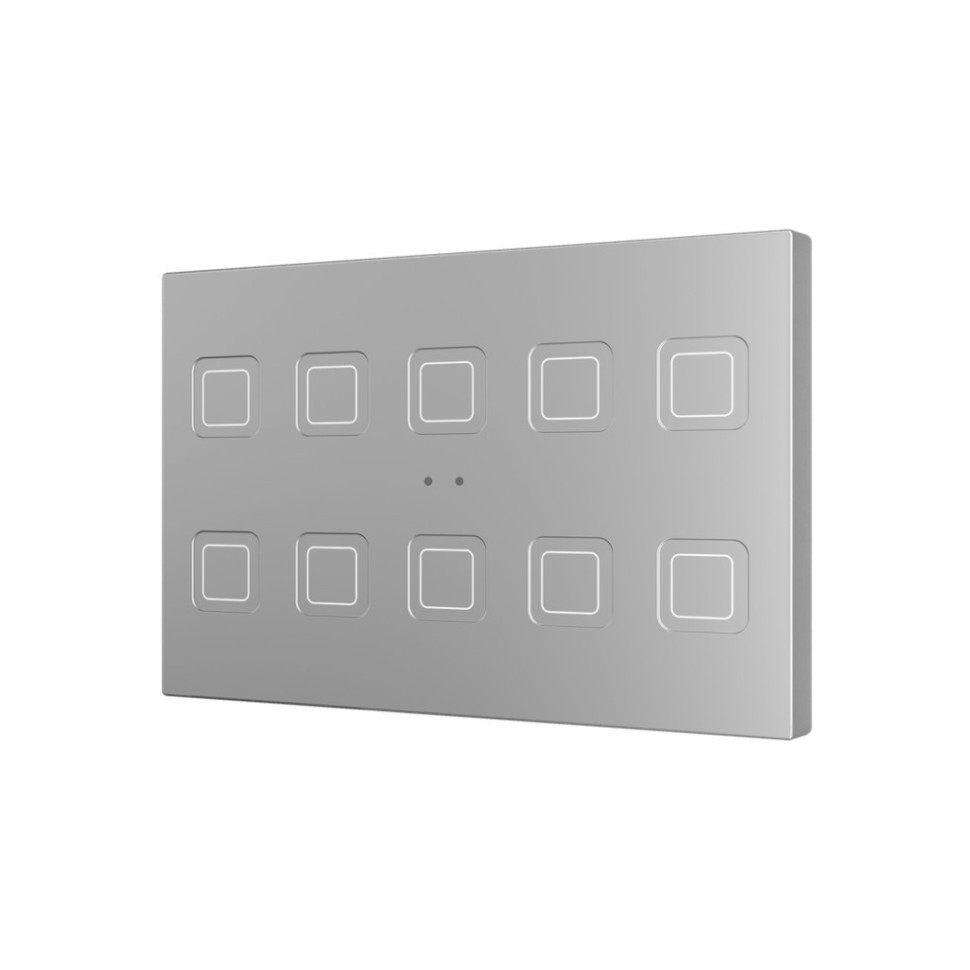 Выключатель сенсорный KNX, с подсветкой клавиш Tecla XL X4/X6/X8/X10 Zennio