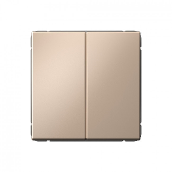 Переключатель двухклавишный Schneider Electric Art Gallery Песочный GAL001265