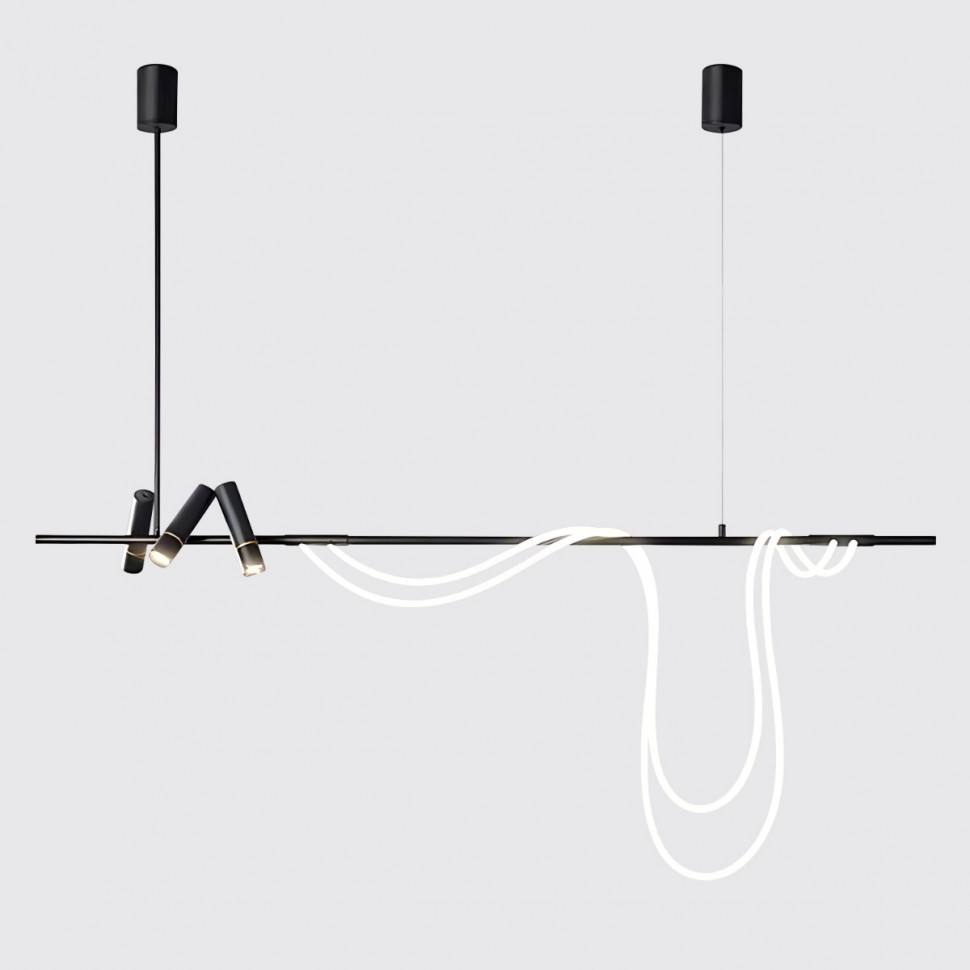 Подвесной светильник Delight Collection 7242P/L1200 black/white