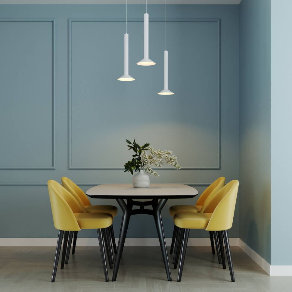 Светильник подвесной светодиодный Fest 7W 4000K графит 50315 LED