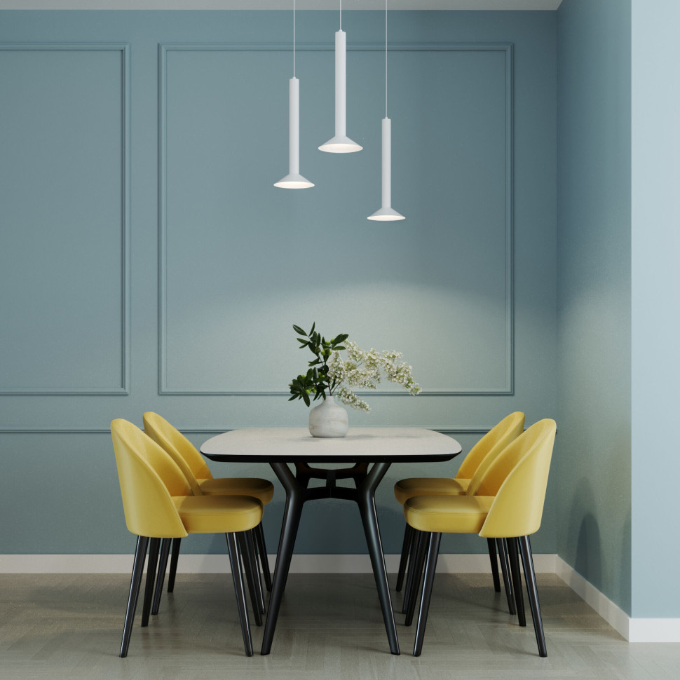 Светильник подвесной светодиодный Fest 7W 4000K графит 50315 LED