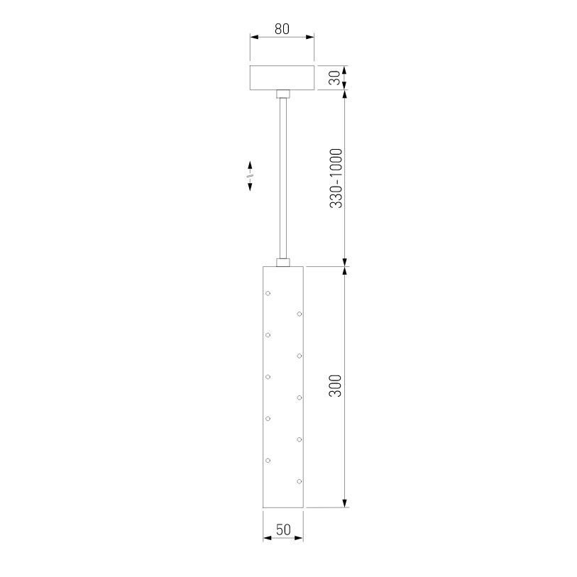 Подвесной светильник Elektrostandard Bong 4690389175947