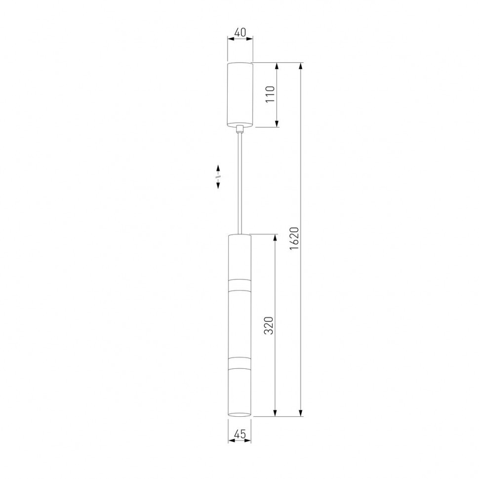 Подвесной светильник Eurosvet Axel 50210/1 LED черный жемчуг