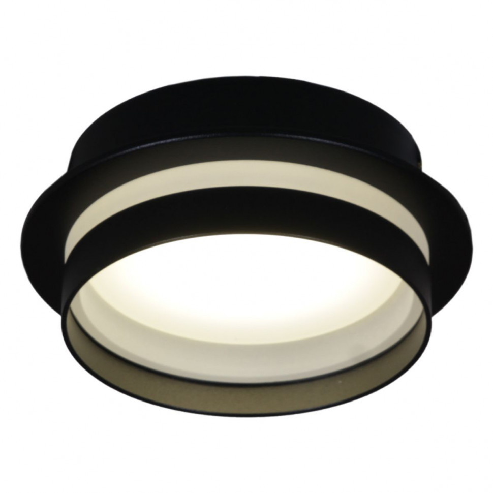 Встраиваемый светильник Reluce 53025-9.0-001RLD GX53 BK