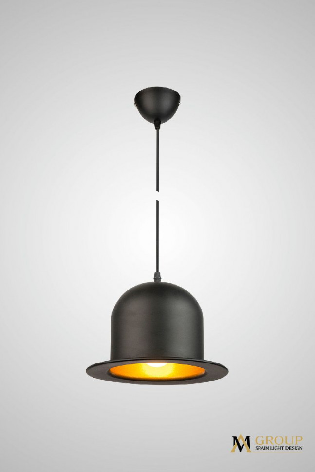 Подвесной светильник AM Group AM200 BK+GL