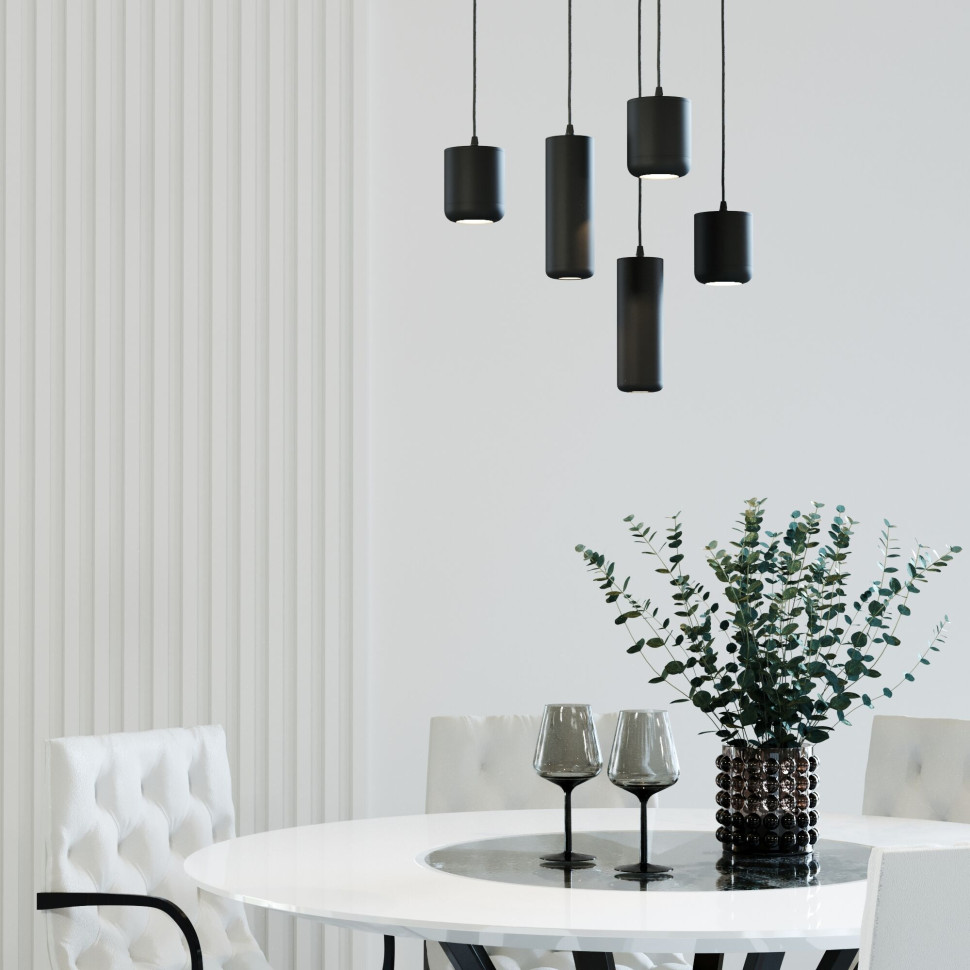 Подвесной светодиодный светильник 10W 4000K чёрный 50250 LED