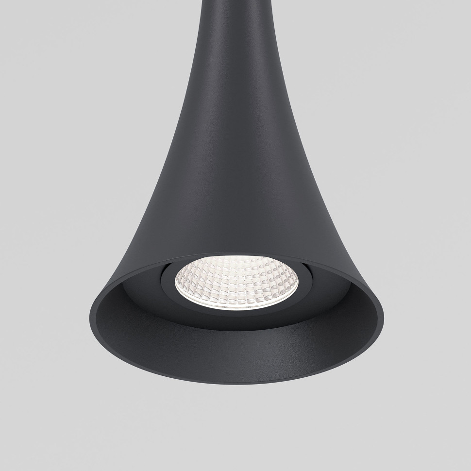 Светильник подвесной светодиодный Hall 5W 4000K черный 50314 LED